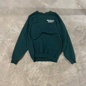 green metro ice sports crewneck sweatshirt
